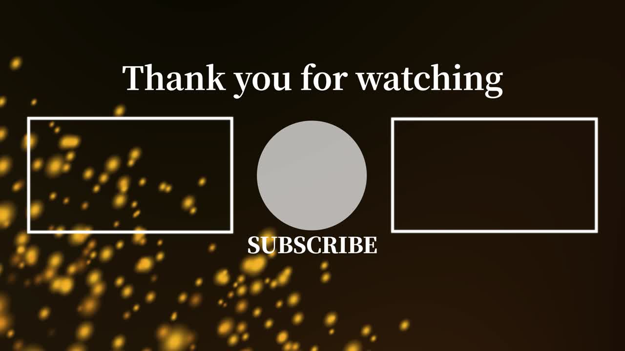 플로팅 포인트 엔드 카드 엔딩 스크린 모션 그래픽