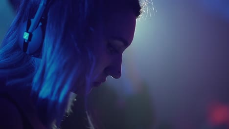 dj profile at nightclub