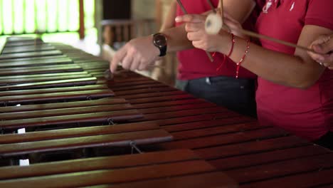 Immerse-yourself-in-the-vibrant-rhythms-and-soul-stirring-melodies-of-Costa-Rica's-beloved-musical-treasure,-the-Marimba