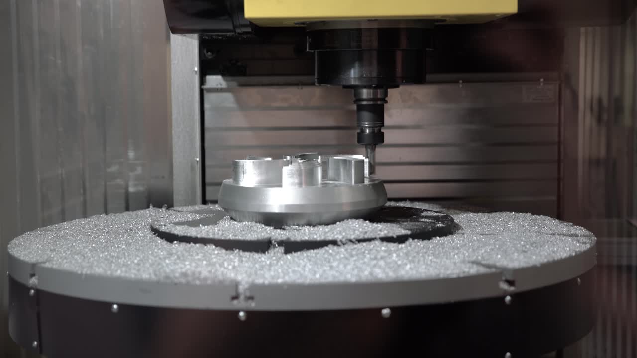 Metalworking CNC milling machine.