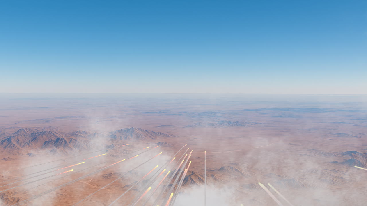 Missiles over the Desert