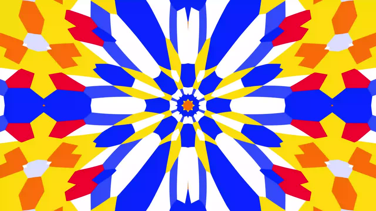 animación abstracta en caleidoscopio - 4