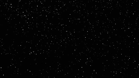 down slow down in slow motion snowflakes from left to right, calm snow, shot on snow snowfall snowflake particles seamlessly loop black alpha green screen animation