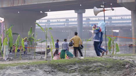 Yamuna-Ghat-Flussufer-Delhi-Indien