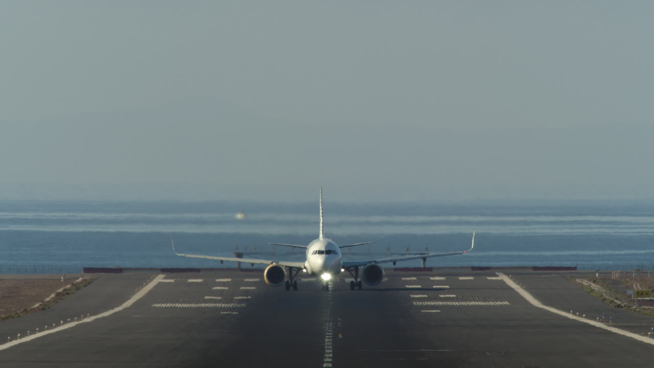 el avión está subiendo.