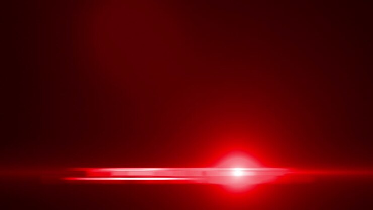 les lumières clignotantes de la police