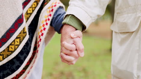 holding hands, solidarity and trust with support