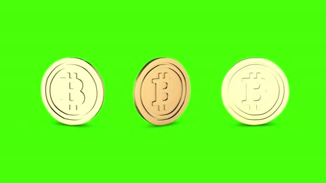 bitcoin es una criptomoneda, una innovación futurista, un video de acciones digitales.