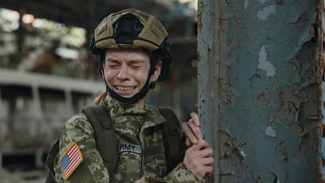 Crying Soldier