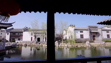 ancient chinese style garden architecture