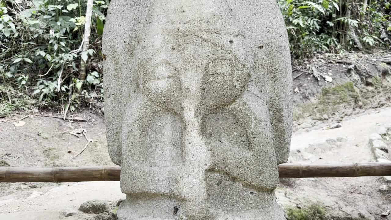 San Agustín, Colombia, stones skillfully carved by ancient inhabitants
