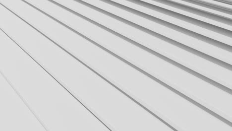 abstract design of motion stairs. white minimal architectural background. 3d animation of a seamless loop