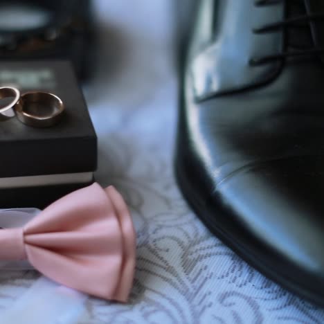 men accessories. morning groom