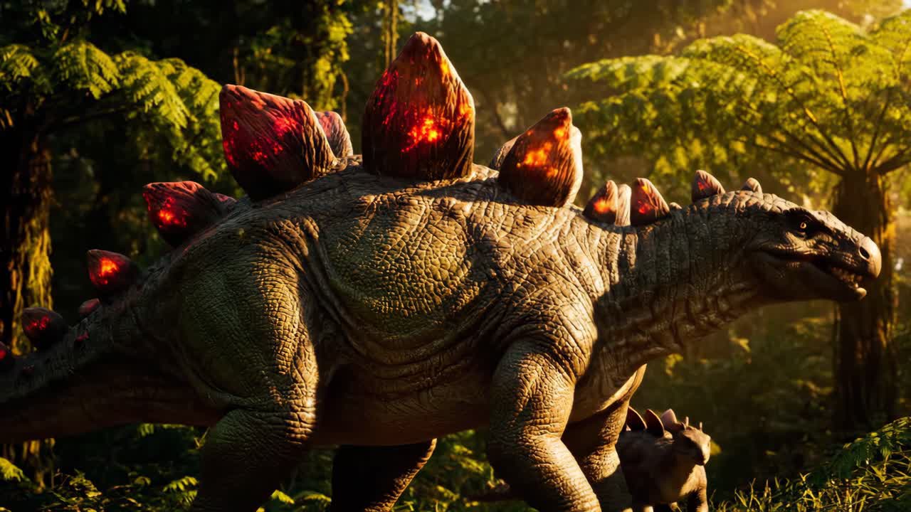 Stegosaurus in its Natural Habitat