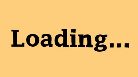 animated video loading logo moving