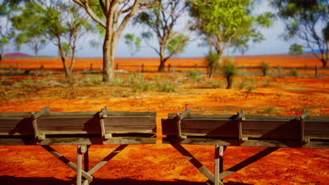 Traditional-old-wooden-aqueduct-in-savanna