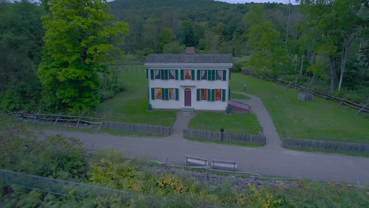 Historic House Recreation Of The Home Of Isaac Hale Father Of Emma Hale ...