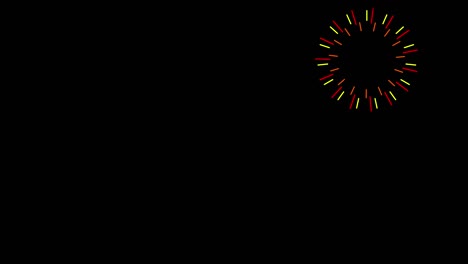 fireworks animation.