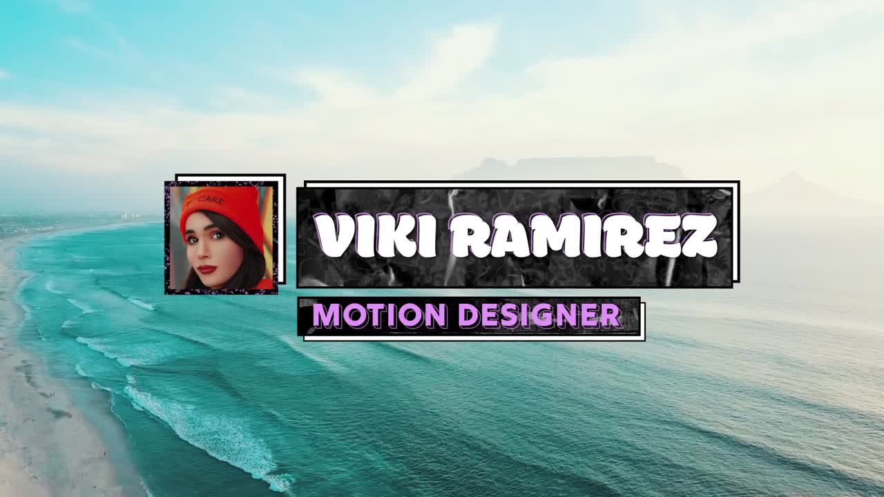 Modern Lower Thirds (A set of grungy Lower thirds)