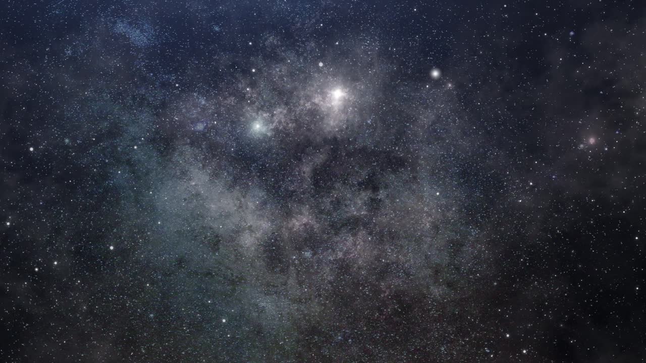 우주에서 은하수를 향해 날아라