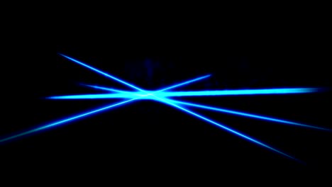 background animation of flowing streaks of light, blue line,