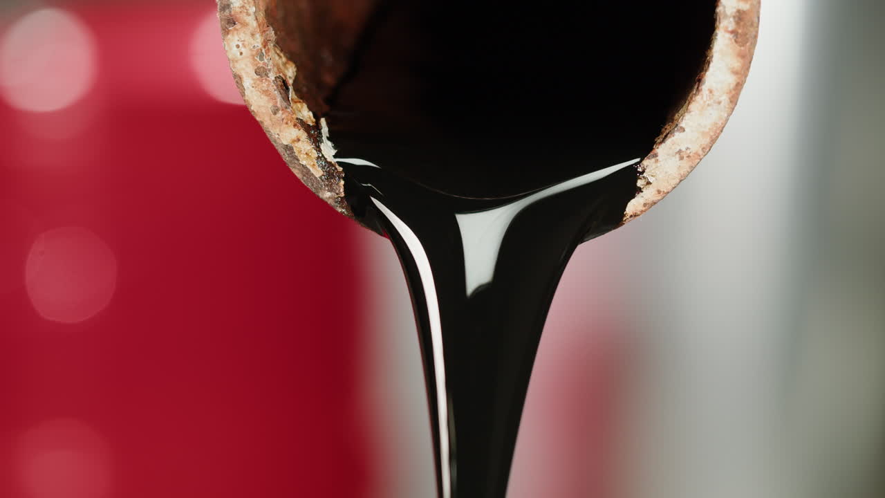 Oil Leaking from a Rusty Pipe