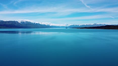 Iconic-horizon:-Mount-Cook-graces-the-distance-in-captivating-stock-footage