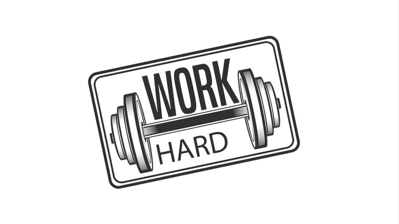 Work Hard Motivation Image