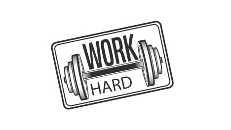 work hard motivation image