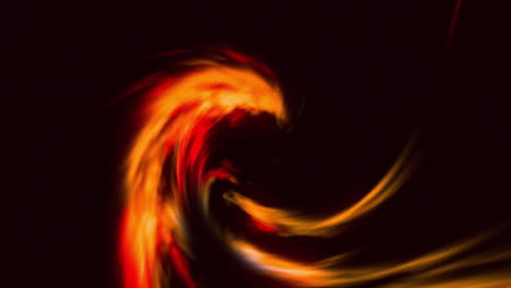 animación de formas rojas que se mueven sobre fondo negro