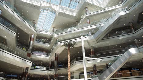 modern shopping mall interior