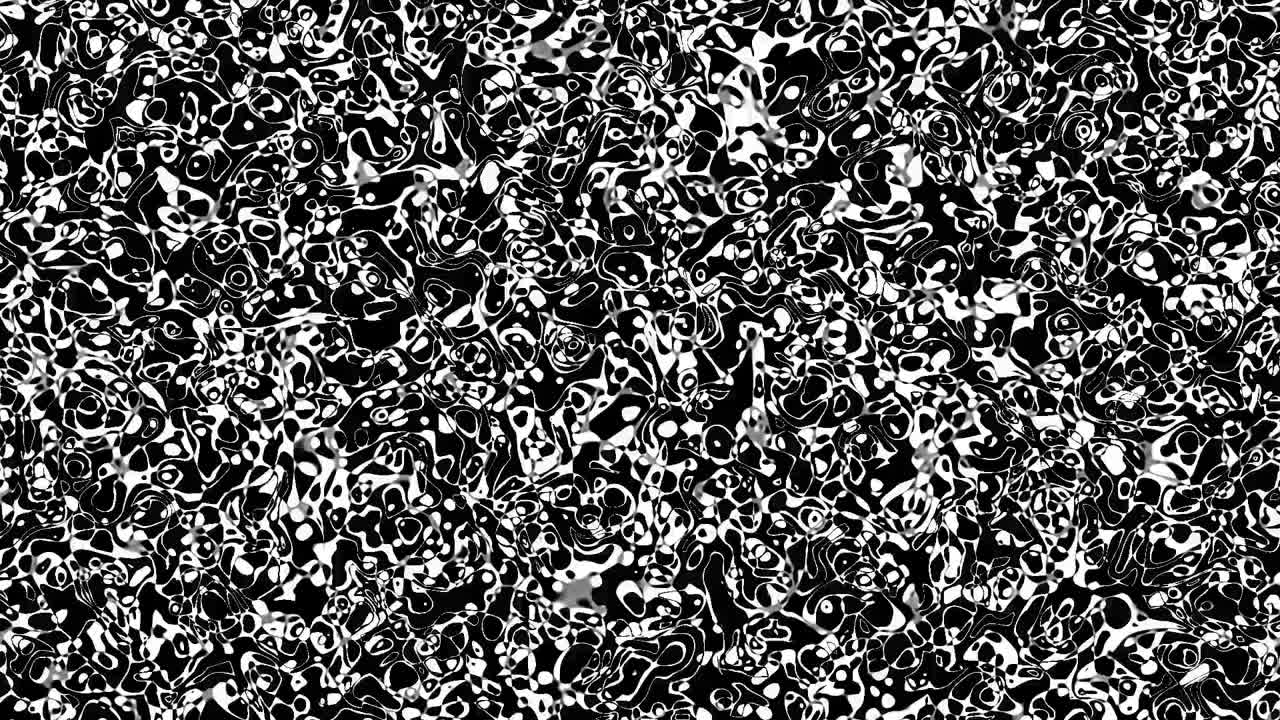 Abstract Black and White Pattern