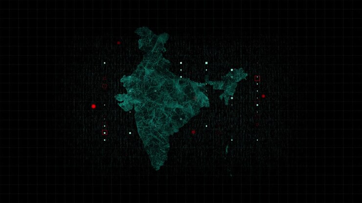 Plexus Indian Map 4K