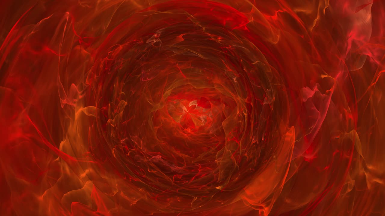 aura mágica naranja movimiento de energía portal fantástico túnel espacial pantalla brillante bucle de energía sin fisuras