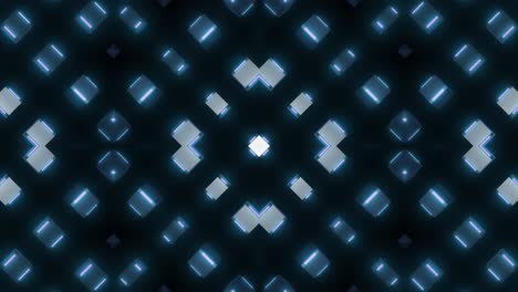 patrón geométrico de neón abstracto