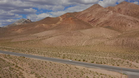 the road just before entering death valley in nevada