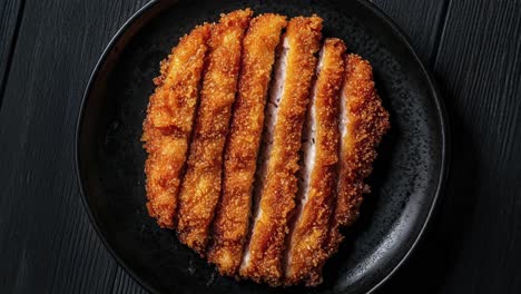 breaded pork cutlet (tonkatsu)