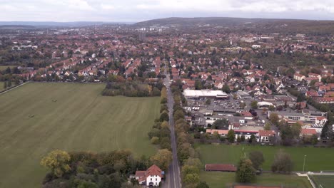 reinhaeuser reinhäuser landstraße in göttingen goettingen mit einer drone überflogen