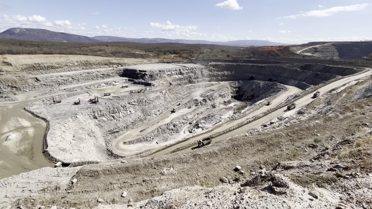 OPEN PIT LITHIUM MINE IN BRAZIL