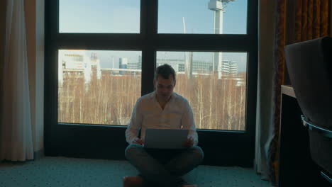 being always in touch with laptop webcamera