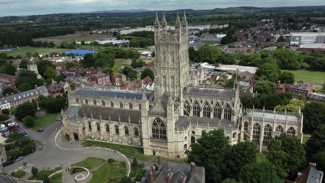 Aerial View of Gloucester Cathedral
