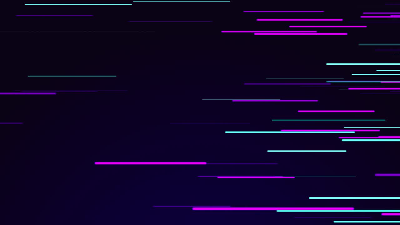 Animazione Astratta di Scie di Luce Colorate ad Alta Velocità, Tunnel 4K con Loop Continuo.