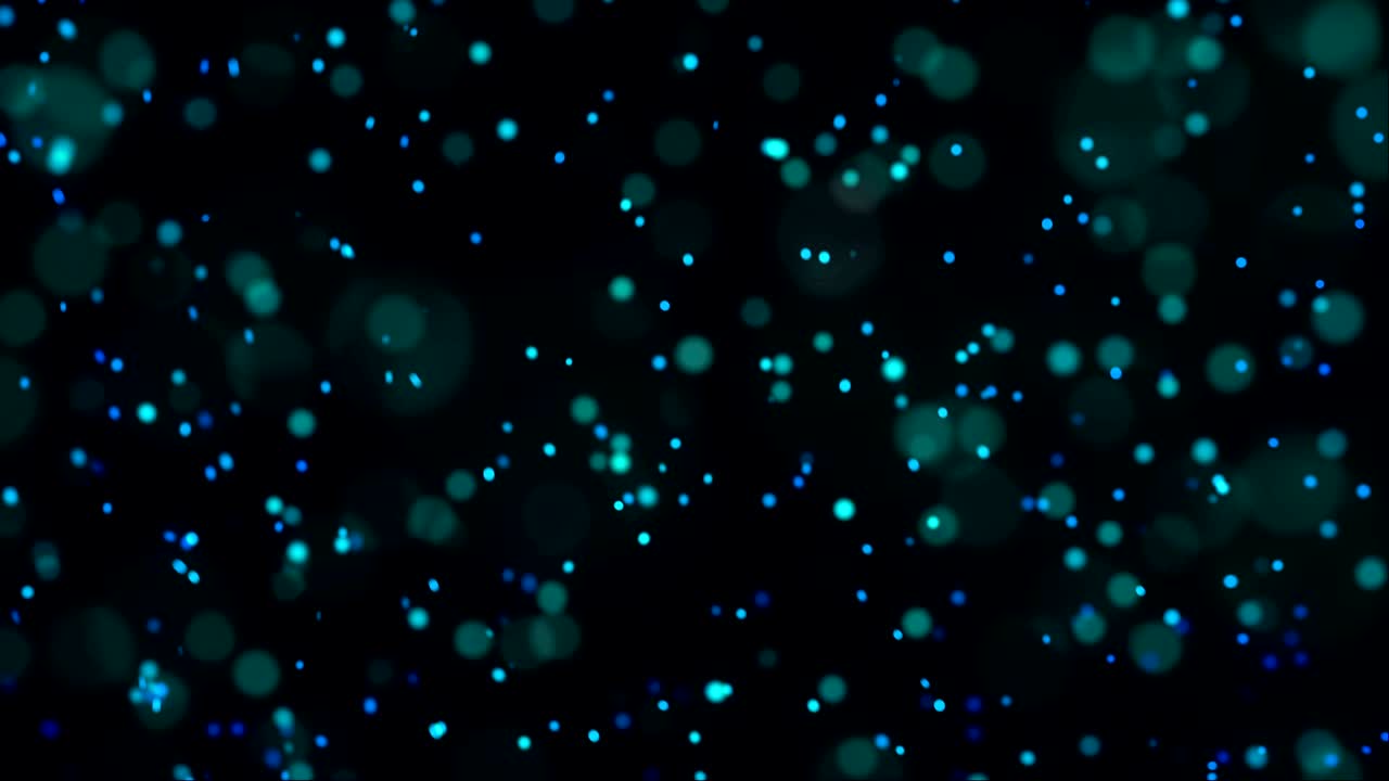 Defocused bokeh elegant stylish motion background animation blue