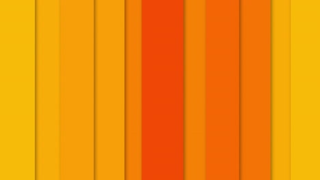 Moderne-Orangefarbene-Formen-Gehen-In-Vertikaler-Richtung-über-Und-Zeigen-Den-Chroma-Key-Hintergrund-Des-Grünen-Bildschirms-An