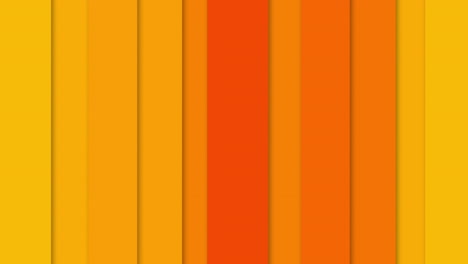 modern orange shapes transition in vertical direction on reveal green screen chroma key background