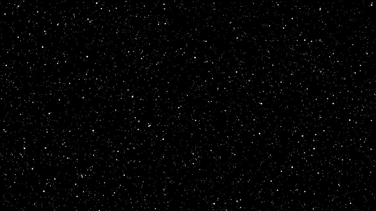 Seamless loop of shinny stars animation