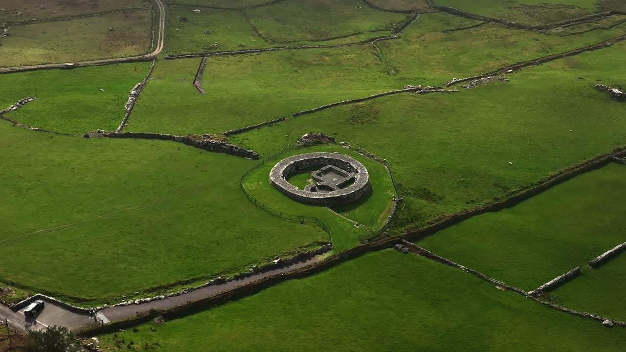 loher ringfort, 케리, 아일랜드, 2022년 3월