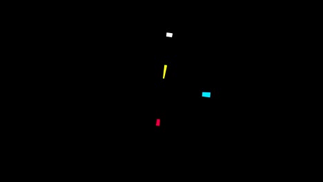 video de la barra de progreso del círculo de animación