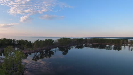 Presque-Isle-4k-Video-Und-Sonnenuntergang