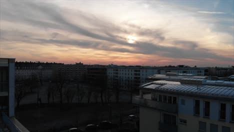 Alemania,-Munich,-Tarde,-Desde-Arriba-Con-Un-Dji-Mavic-Air-A-4k-30fps